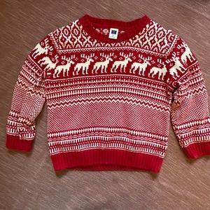 Janie & Jack Reindeer sweater
